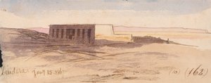 Dendera alkotó: Edward Lear