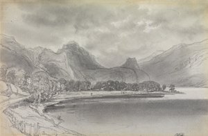 Derwentwater alkotó: Edward Lear