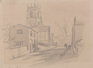 Angol vidéki város alkotó: Edward Lear
