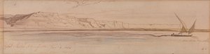 Gebel Sheikh Abu Fodde alkotó: Edward Lear