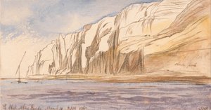 Gebel Sheikh Abu Fodde, 1867. március 4., 8:00 óra (588) alkotó: Edward Lear