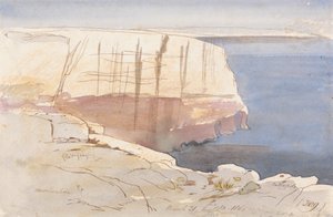 Gozo, Málta közelében alkotó: Edward Lear