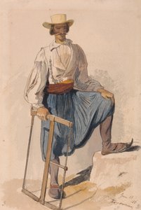Görög favágó, június 13 /56 alkotó: Edward Lear