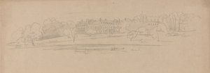 Knowsley Hall alkotó: Edward Lear