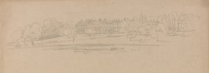 Knowsley Hall alkotó: Edward Lear