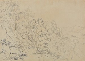 La Cava, 1838. július 20. alkotó: Edward Lear