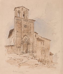 Leonessa, 1844. október 3. alkotó: Edward Lear