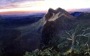 Morn Broaded on the Borders of Darkness (olaj, vászon) alkotó: Edward Lear