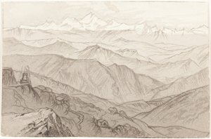 A Kinchinjunga-hegy (All Things Fair) alkotó: Edward Lear