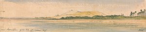 Assouan közelében alkotó: Edward Lear