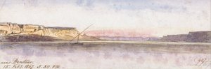 Dendour közelében alkotó: Edward Lear