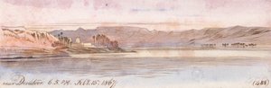 Dendour közelében alkotó: Edward Lear