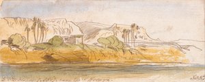 Garf Hosayn közelében alkotó: Edward Lear