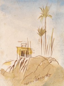 Korosko közelében alkotó: Edward Lear