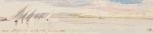 Massara közelében; 1867. január 1., délután 1 óra 30 perc (12) alkotó: Edward Lear