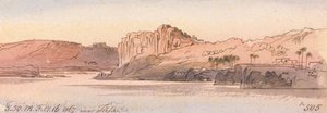 Tafa közelében, 1867. február 16. 17:50 (505A) alkotó: Edward Lear