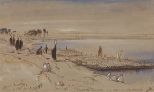 Beni Hassannal szemben alkotó: Edward Lear