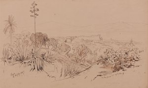 Reggio, 1847. július 26. alkotó: Edward Lear