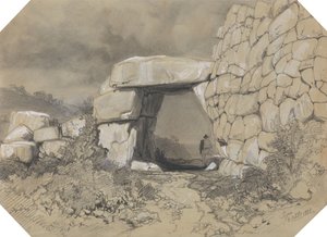 Segni, 1838. október 6. alkotó: Edward Lear