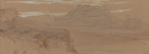 Athéni vázlatok alkotó: Edward Lear
