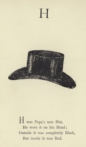 A H betű alkotó: Edward Lear