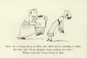 Volt egy fiatal Pinkben, aki inni kért alkotó: Edward Lear