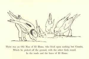 Volt egy El Hums-i Öreg, aki nem máson élt, mint Morzsákon alkotó: Edward Lear