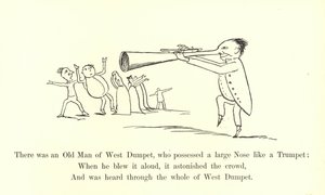 Volt egy West Dumpet öregember, akinek olyan nagy orra volt, mint egy trombitának alkotó: Edward Lear