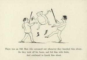 Volt egy Öreg, aki felsikoltott, valahányszor megkopogtatták alkotó: Edward Lear