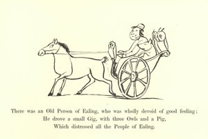 Volt Ealing egy Öreg Személye, akitől teljesen hiányzott a jó érzés alkotó: Edward Lear