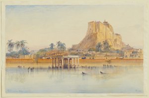 Trichinopoly, 1874 (India) alkotó: Edward Lear