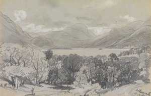 Ullswater, 1836. október 14 alkotó: Edward Lear