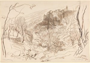 Kilátás Cerianára alkotó: Edward Lear