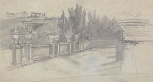 Villa Torlania, korábban Villa Conti, Erascati alkotó: Edward Lear