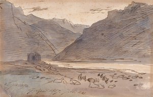Vjose, 1857. április 17., 19:15 óra, 1857. április 17. alkotó: Edward Lear