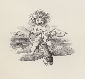 Illusztráció: Charles Kingsley: The Water-Babies (metszet) alkotó: Edward Linley (after) Sambourne