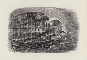 Illusztráció: Charles Kingsley: The Water-Babies (metszet) alkotó: Edward Linley (after) Sambourne