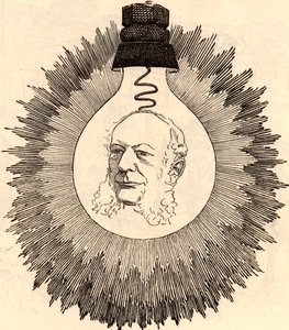 Charles William Siemens (1823-1883) alkotó: Edward Linley Sambourne