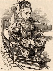 George Granville William Sutherland-Leveson-Gower alkotó: Edward Linley Sambourne
