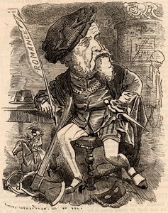Harrison Ainsworth (1805-1882) alkotó: Edward Linley Sambourne