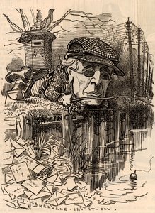 Henry Fawcett (1833-1884) alkotó: Edward Linley Sambourne