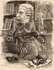 Howard Vincent portréja alkotó: Edward Linley Sambourne