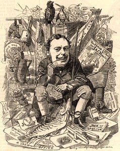 John Holker portréja alkotó: Edward Linley Sambourne
