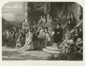 Clarendon bukása alkotó: Edward Matthew after Ward