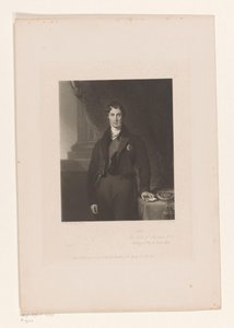 George Hamilton-Gordon portréja Az Earl of Aberdeen KJ / külügyi államtitkár (cím a tárgyon)