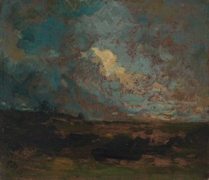 A zuhany után kb. 1883-1887. alkotó: Edward Mitchell Bannister