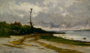 Táj Newport közelében, R. I., kb. 1877-1878. alkotó: Edward Mitchell Bannister