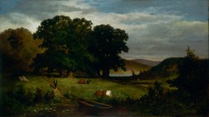 Tölgyfák alkotó: Edward Mitchell Bannister