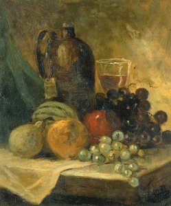 Csendélet, n.d. alkotó: Edward Mitchell Bannister