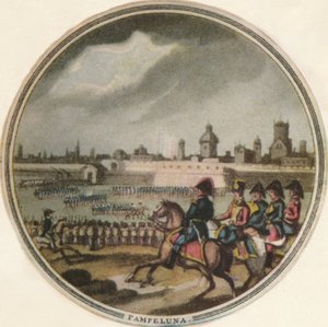 Pampelunai csata, 1815, 1910